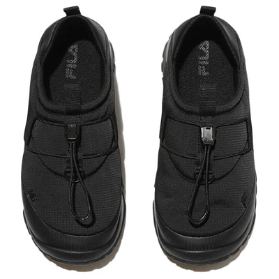FILA Puffer Slip On Low Top Casual Shoes Unisex Black