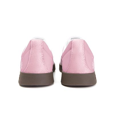 Adidas Neo VL Court 2.0 Abrasion Resistant Low Top Skateboard Shoes Unisex Pink