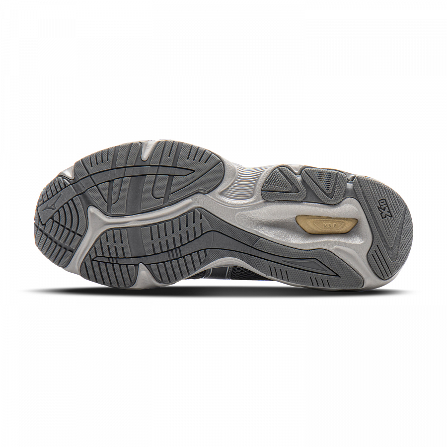 Mizuno Cushioning, Wear Resistant Low Top Running Shoes Unisex Silver Gray купить в интернет-магазине Yoocart с быстрой доставкой по России.