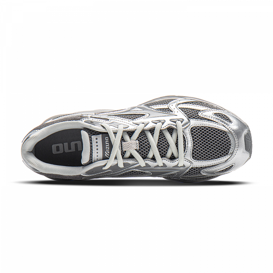 Mizuno Cushioning, Wear Resistant Low Top Running Shoes Unisex Silver Gray купить в интернет-магазине Yoocart с быстрой доставкой по России.