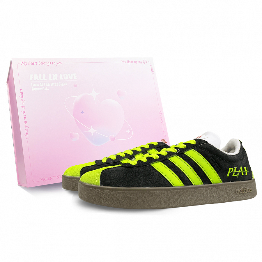 Adidas Neo VL Court 2.0 Slip Resistant, Abrasion Resistant, Lightweight Low Top Skateboard Shoes Unisex Black купить в интернет-магазине Yoocart с быстрой доставкой по России.