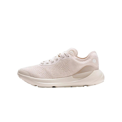 Lululemon Beyondfeel Cushioning Support Height Increasing Low-Top Running Shoes Women's Beige Pink