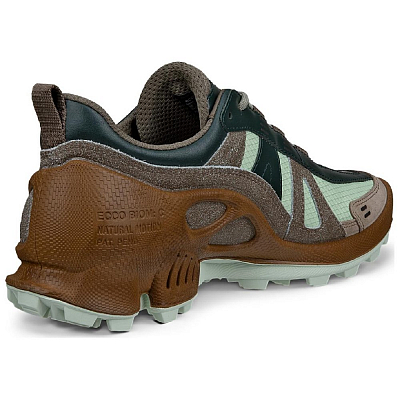 Ecco Biom C Trail Low Top Casual Shoes Women's Green Brown