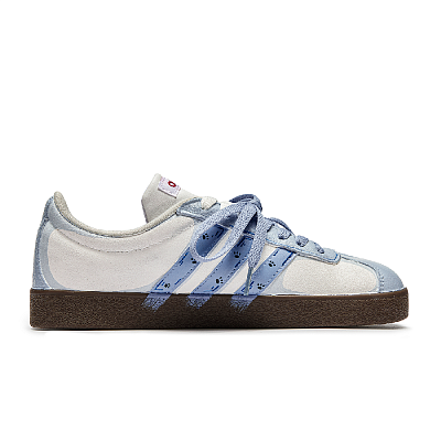 Adidas Neo VL Court Lifestyle Box, Cat And Butterfly Anti Slip Wear Resistant Low Top Skateboard Shoes Unisex Blue