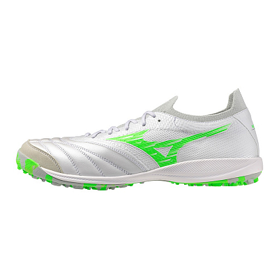 Mizuno Morelia Neo Sala B Cushioning Wear-Resistant Soccer Shoes Unisex White Green