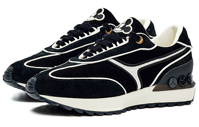 Disney x LI NING 1990 Zhengrong Low Top Casual Shoes Women's Black