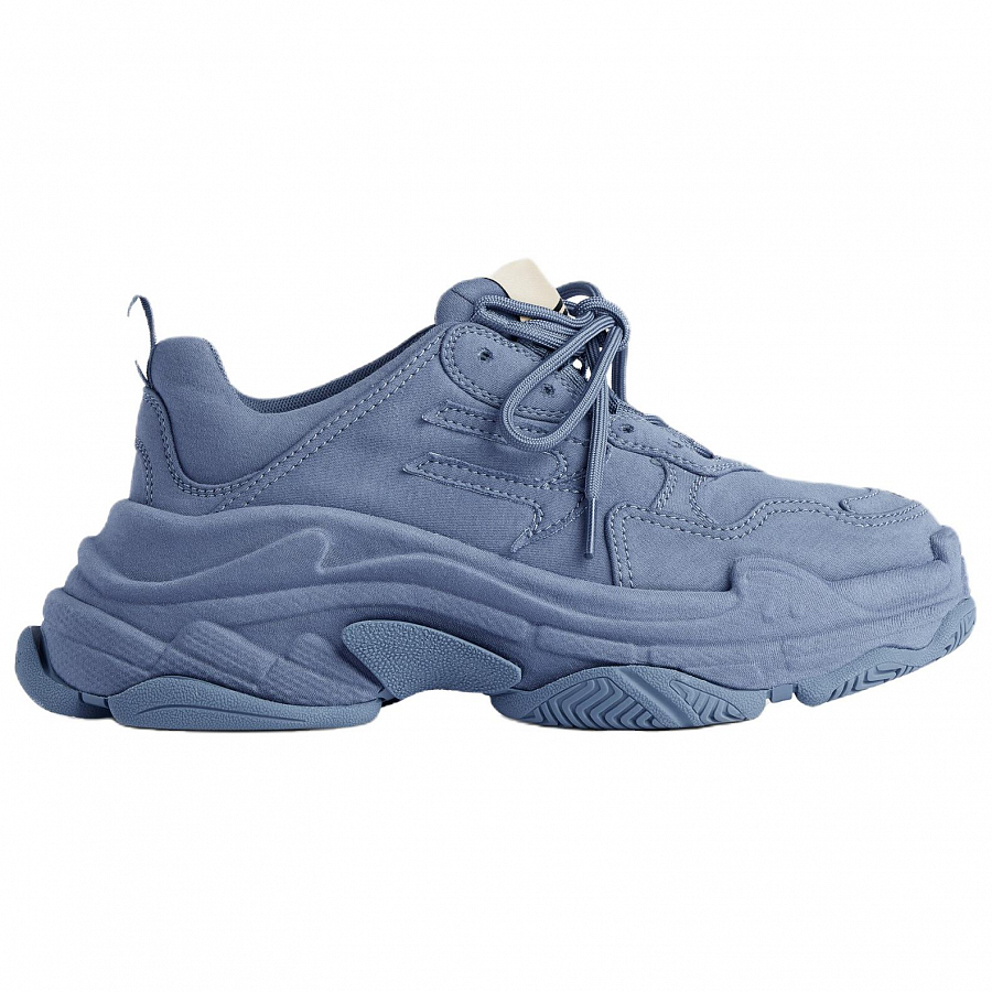 Balenciaga Triple S Low Top Chunky Sneakers Men's Blue купить в интернет-магазине Yoocart с быстрой доставкой по России.