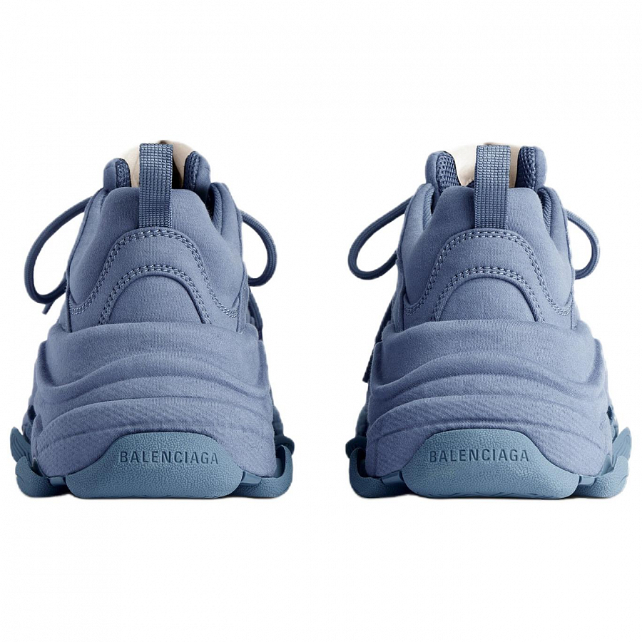 Balenciaga Triple S Low Top Chunky Sneakers Men's Blue купить в интернет-магазине Yoocart с быстрой доставкой по России.