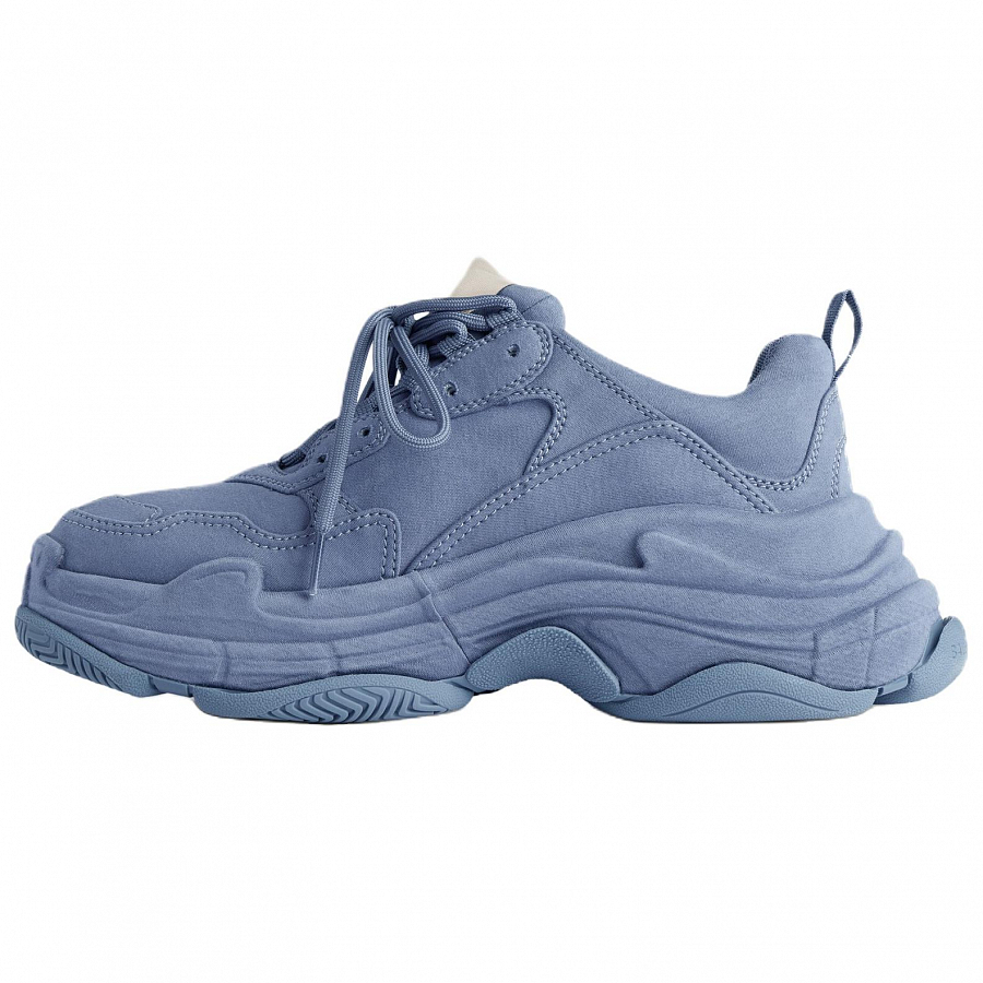 Balenciaga Triple S Low Top Chunky Sneakers Men's Blue купить в интернет-магазине Yoocart с быстрой доставкой по России.