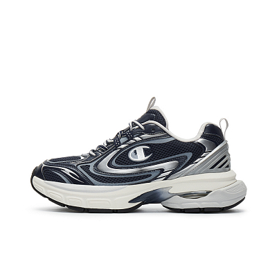 Champion Low-Top Running Shoes Men's Marine Blue/Silver White