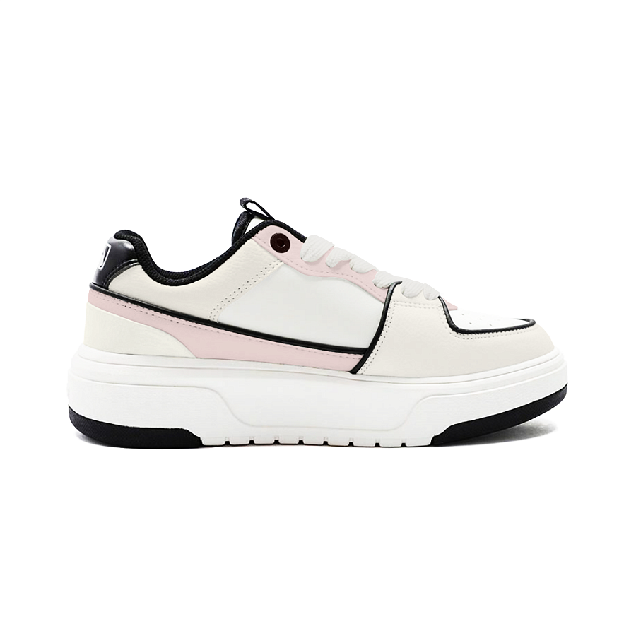 MLB Chunky Liner Skateboard Shoes Unisex Low Top Ecru