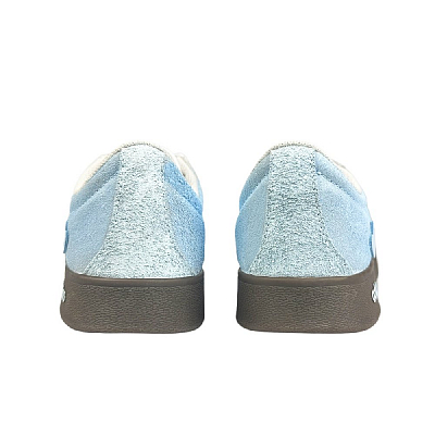 Adidas Neo VL Court Lifestyle Anti Slip Wear Resistant Low Top Skateboard Shoes Unisex White Blue