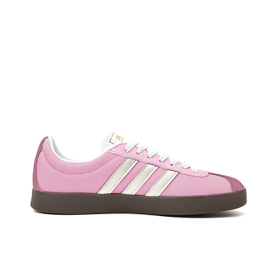 Adidas Neo VL Court 2.0 Anti-Slip Wear-Resistant Low-Top Skateboard Shoes Unisex Dark Pink