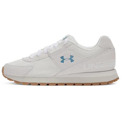 Under Armour Essential Anti Slip Wear Resistant Low Top Running Shoes Men's White