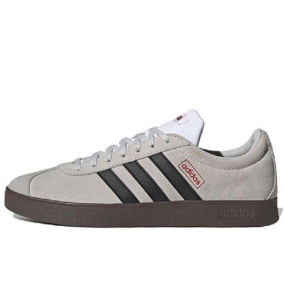Adidas Neo VL Court 2.0 Anti-Slip Wear-Resistant Low-Top Skateboard Shoes Unisex White