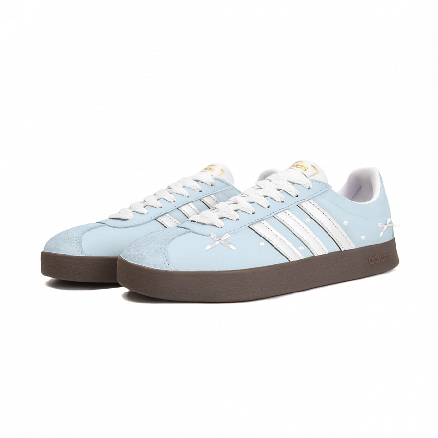 Adidas Neo VL Court 2.0 Skateboard Shoes Unisex Low Top Blue/White купить в интернет-магазине Yoocart с быстрой доставкой по России.