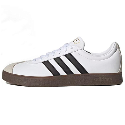Adidas Neo VL Court 2.0 Low Top Skateboard Shoes Unisex Black White