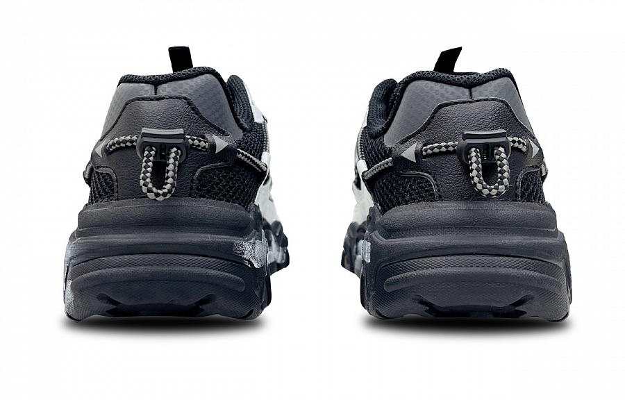 FILA Running Slip Resistant, Abrasion Resistant, Breathable Low Top Casual Shoes Unisex Black White Gray купить в интернет-магазине Yoocart с быстрой доставкой по России.