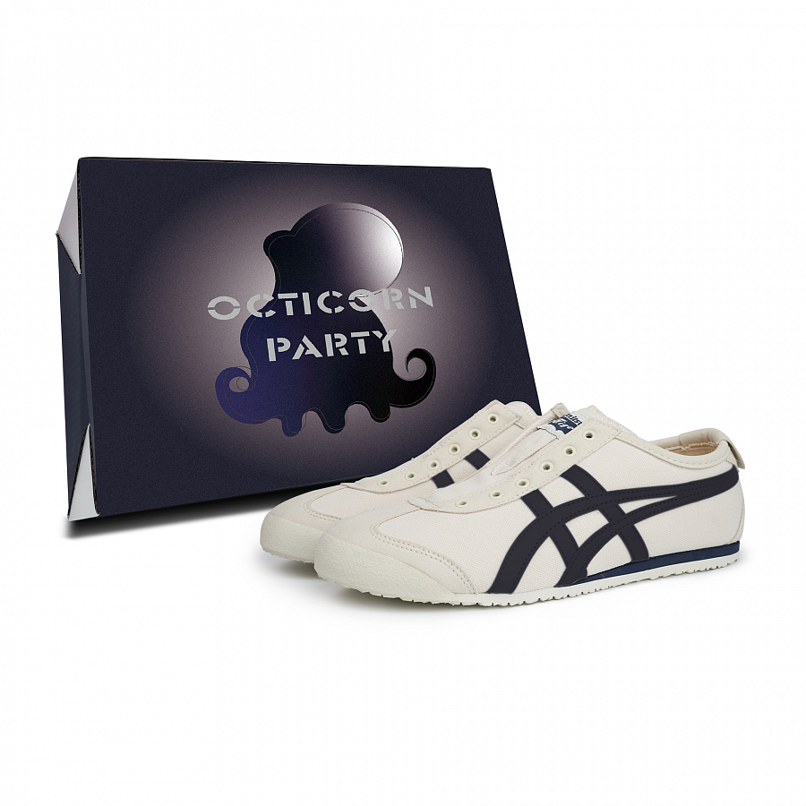 Onitsuka Tiger MEXICO 66 Octopus Party, Gothic Space, Box Included Abrasion Resistant Low Top Casual Shoes Unisex Black купить в интернет-магазине Yoocart с быстрой доставкой по России.