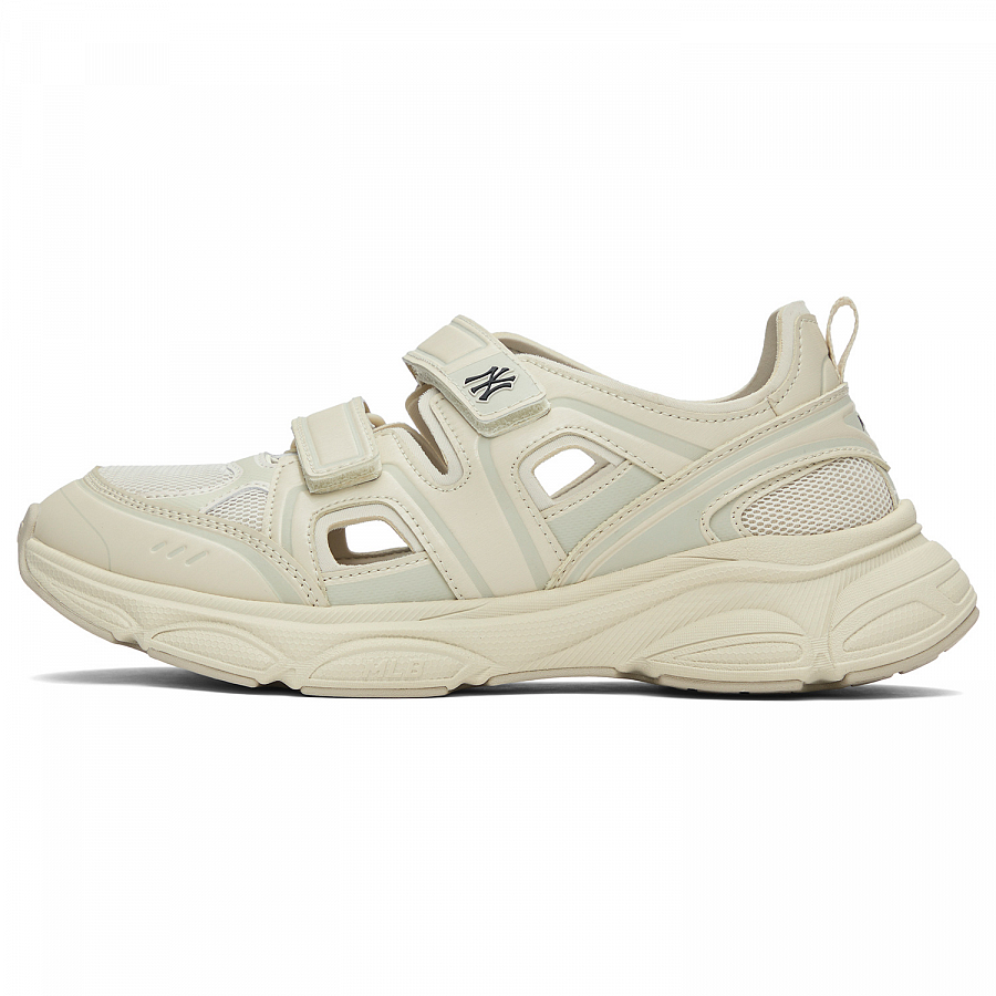 MLB Ace Runner Slip Resistant And Breathable Low Top Casual Shoes Unisex Ecru