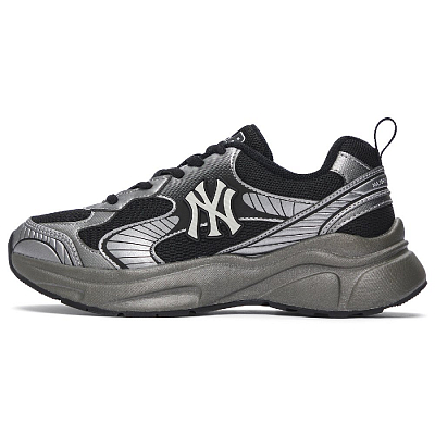 MLB Chunky Jogger Slip Resistant And Breathable Low Top Casual Running Shoes Unisex Black