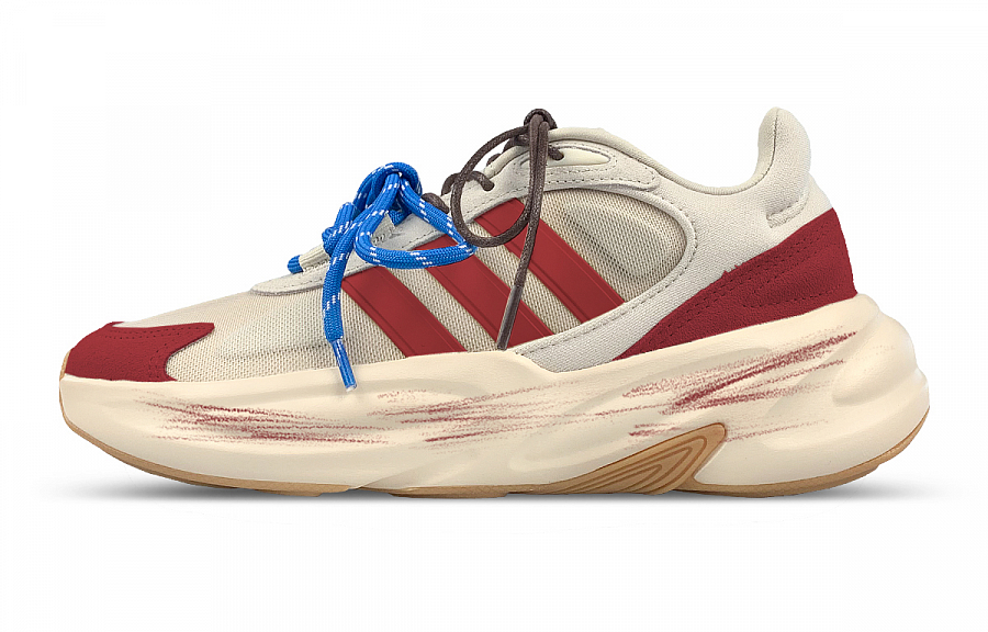 Adidas Neo Ozelle Cushioning, Slip Resistant, And Abrasion Resistant Low Top Running Shoes Unisex Light Brown Red купить в интернет-магазине Yoocart с быстрой доставкой по России.