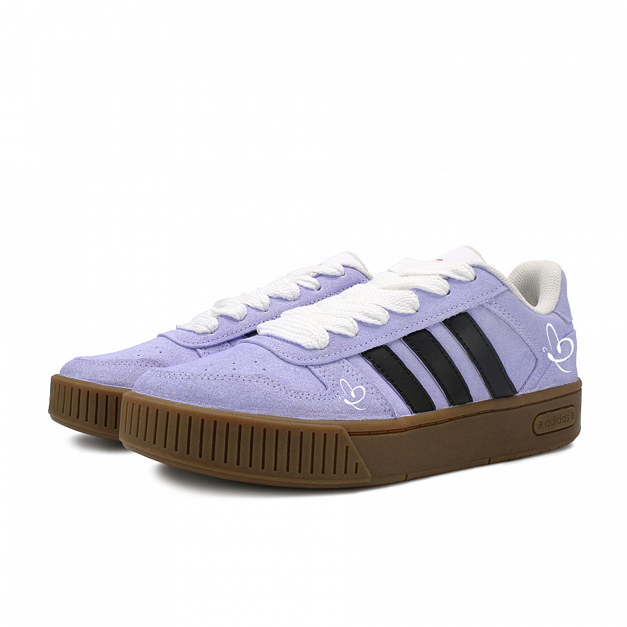 Adidas Neo D-PAD Slip-Resistant Low-Top Skateboard Shoes Unisex Purple Black купить в интернет-магазине Yoocart с быстрой доставкой по России.