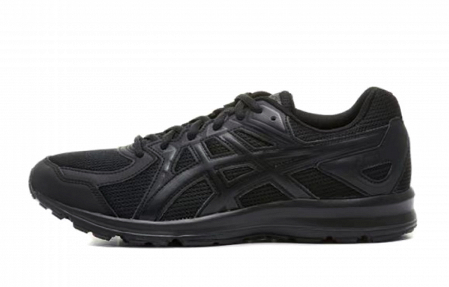 Asics Jog 100 2 Anti Slip Wear Resistant Low Top Running Shoes Unisex Black купить в интернет-магазине Yoocart с быстрой доставкой по России.