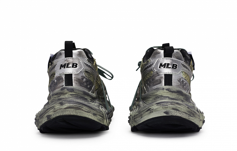 MLB Winner Chunky Sneakers Unisex Low top Gray/Black/Green/Silver купить в интернет-магазине Yoocart с быстрой доставкой по России.