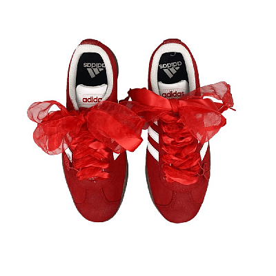 Adidas Neo VL Court 2.0 Cushioned Wear-Resistant Slip-Resistant Low-Top Skateboard Shoes Unisex Red White
