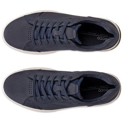 Ecco Byway 2.0 Slip Resistant Low Top Casual Shoes Men's Blue