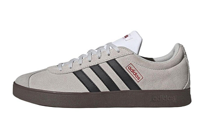 Adidas Neo VL Court Lifestyle Bear Planet Abrasion Resistant Slip Resistant Low Top Skateboard Shoes Unisex Beige Brown