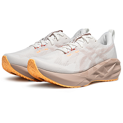 Asics NOVABLAST 5 Low Top Running Shoes Women's White Pink Purple