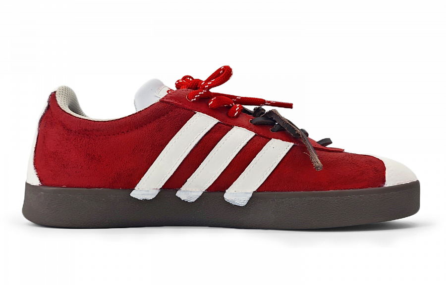 Adidas Neo VL Court 2.0 Anti-Slip Wear-Resistant Low-Top Skateboard Shoes Unisex Red купить в интернет-магазине Yoocart с быстрой доставкой по России.
