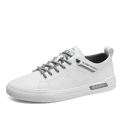 Playboy Non-slip Lightweight Low-Top Skateboard Shoes Men's