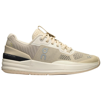 On The Roger Pro Anti Slip Wear Resistant Low Top Tennis Shoes Women's Beige Yellow