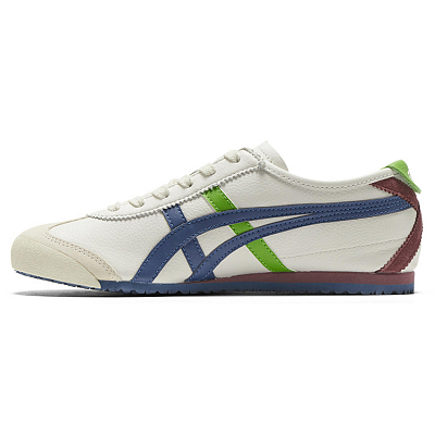 Onitsuka Tiger MEXICO 66 Slip Resistant And Breathable Low Top Running Shoes Unisex Ecru