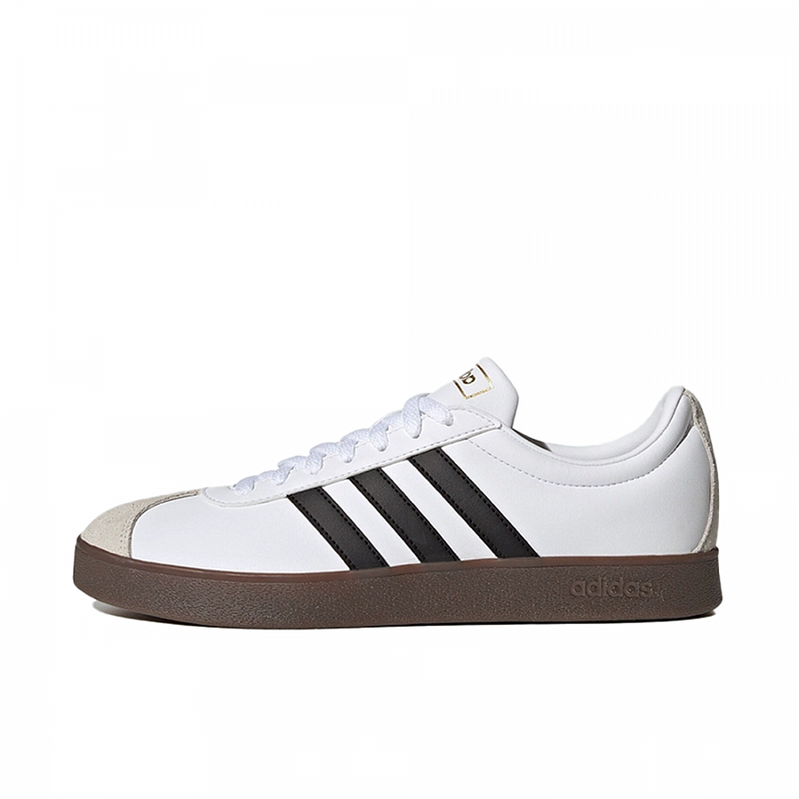 Adidas Neo VL Court 2.0 Anti Slip Wear Resistant Low Top Skateboard Shoes Women's Silver купить в интернет-магазине Yoocart с быстрой доставкой по России.