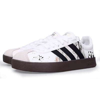 Adidas Neo VL Court 2.0 Skateboard Shoes Unisex Low Top Gray/White
