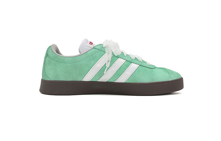 Adidas Neo VL Court Lifestyle Low Top Skateboard Shoes Unisex Tiffany White Green купить в интернет-магазине Yoocart с быстрой доставкой по России.