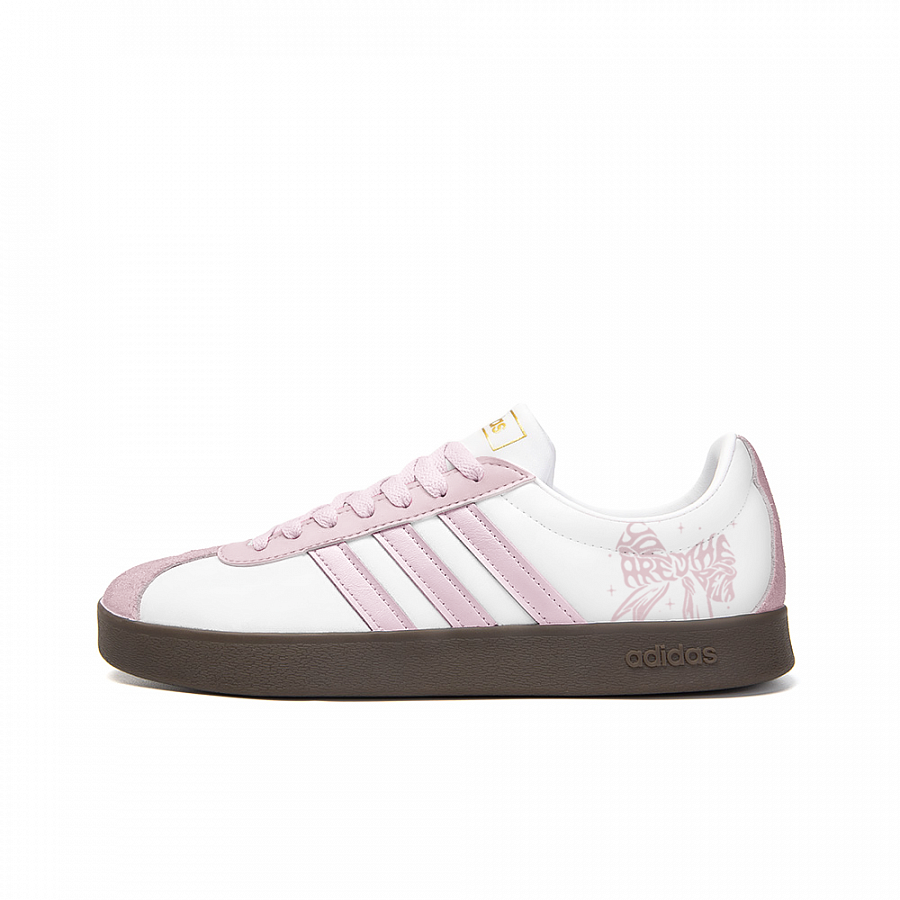 Adidas Neo VL Court 2.0 Anti Slip Wear Resistant Low Top Skateboard Shoes Unisex Pink купить в интернет-магазине Yoocart с быстрой доставкой по России.