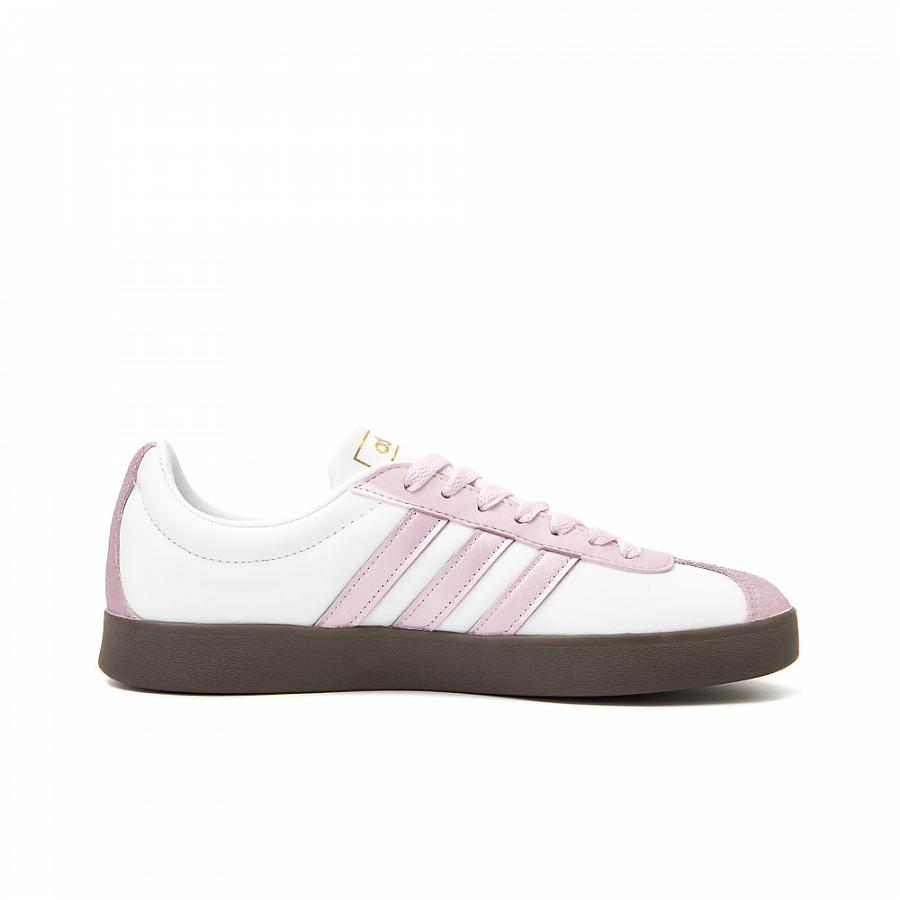 Adidas Neo VL Court 2.0 Anti Slip Wear Resistant Low Top Skateboard Shoes Unisex Pink купить в интернет-магазине Yoocart с быстрой доставкой по России.