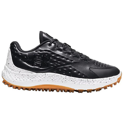 Under Armour Curry 1 Wear-Resistant Low-Top Golf Shoes Men's Black