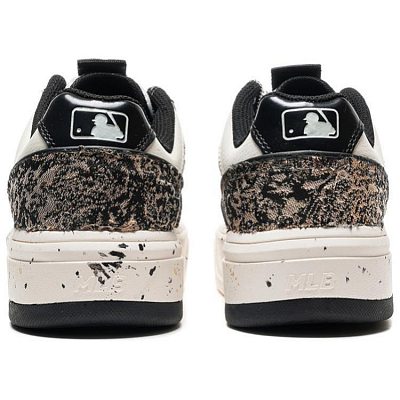 MLB Chunky Liner Gold Leaf Honor Anti-Slip Wear-Resistant Low-Top Skateboard Shoes Unisex Beige