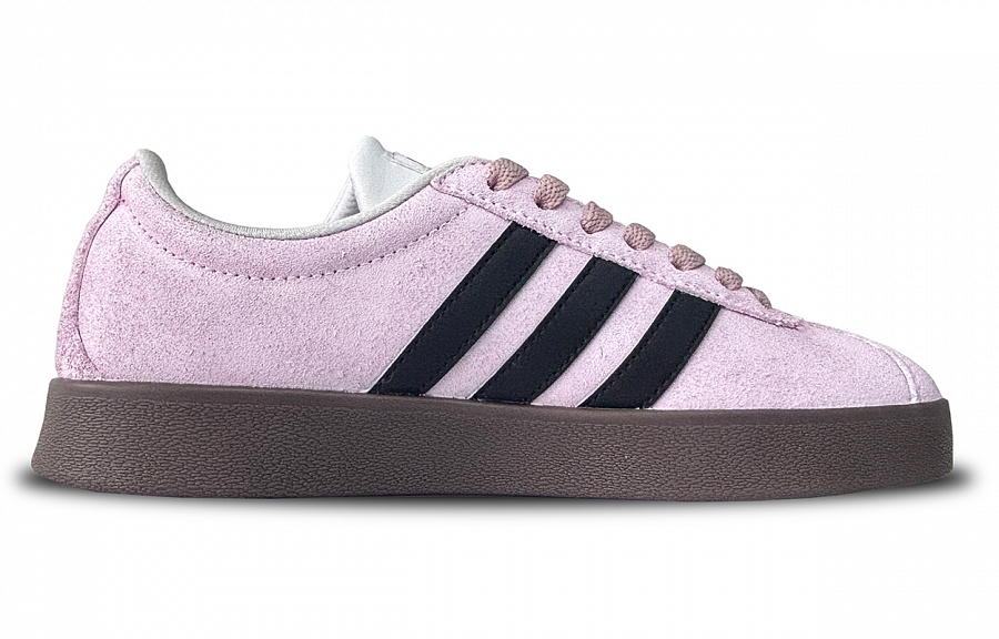 Adidas Neo VL Court Lifestyle Anti-Slip And Wear-Resistant Lightweight Low-Top Skateboard Shoes Unisex Pink Black купить в интернет-магазине Yoocart с быстрой доставкой по России.