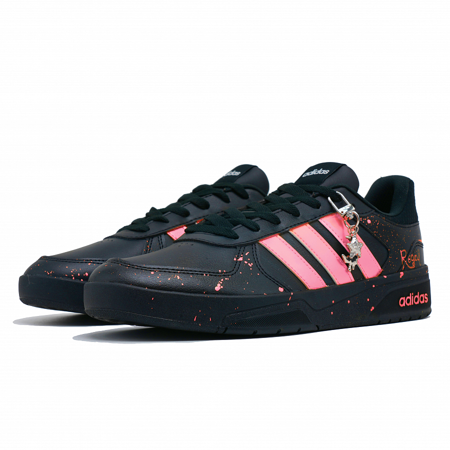 Adidas Neo Courtbeat Rose Shadow Leap Slip Resistant Shock Absorbers Low Top Skateboard Shoes Unisex Peach купить в интернет-магазине Yoocart с быстрой доставкой по России.