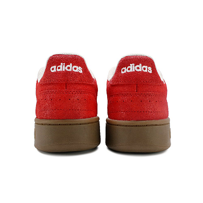 Adidas Neo D-PAD Slip-Resistant Low-Top Skateboard Shoes Unisex Red White