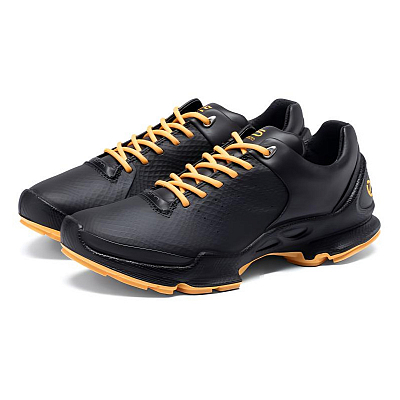 Ecco Biom C Anti Slip Wear Resistant Low Top Casual Shoes Men's Black Orange