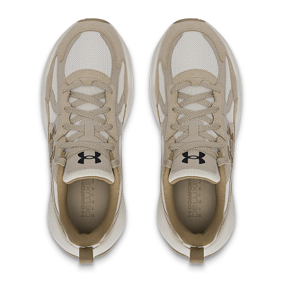 Under Armour Anti-Slip Wear-Resistant Low-Top Casual Shoes Unisex Beige Brown