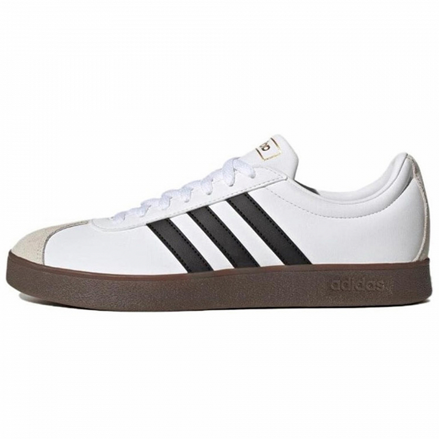 Adidas Neo VL Court 2.0 Slip Resistant Low Top Skateboard Shoes Unisex Beige Brown купить в интернет-магазине Yoocart с быстрой доставкой по России.
